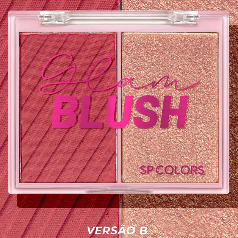 Paleta Glam Blush Duo de Blush - SP Colors