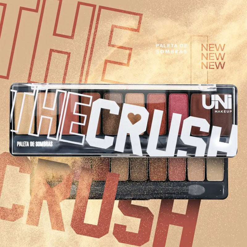 Paleta de Sombras The Crush 10 Cores - Uni Makeup