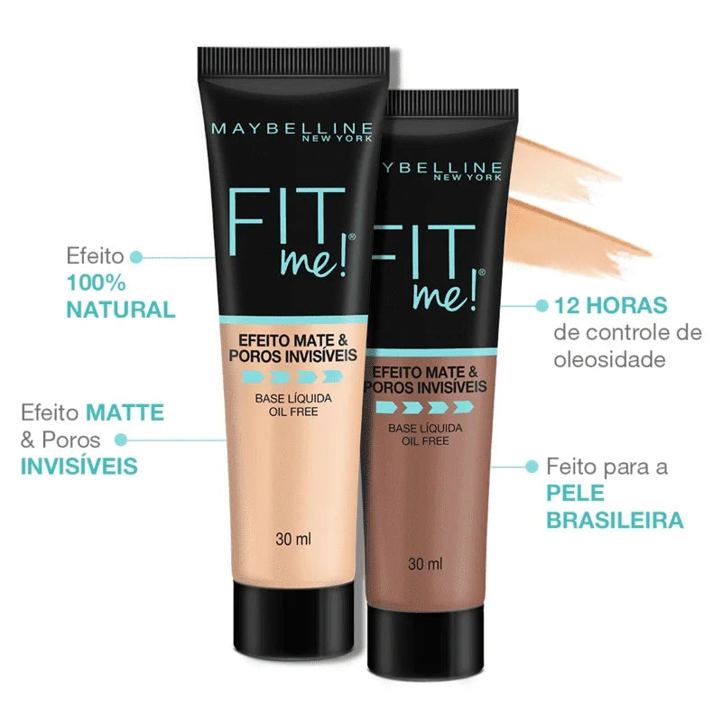 Maybelline - Base Líquida Fit Me! Efeito Matte N150